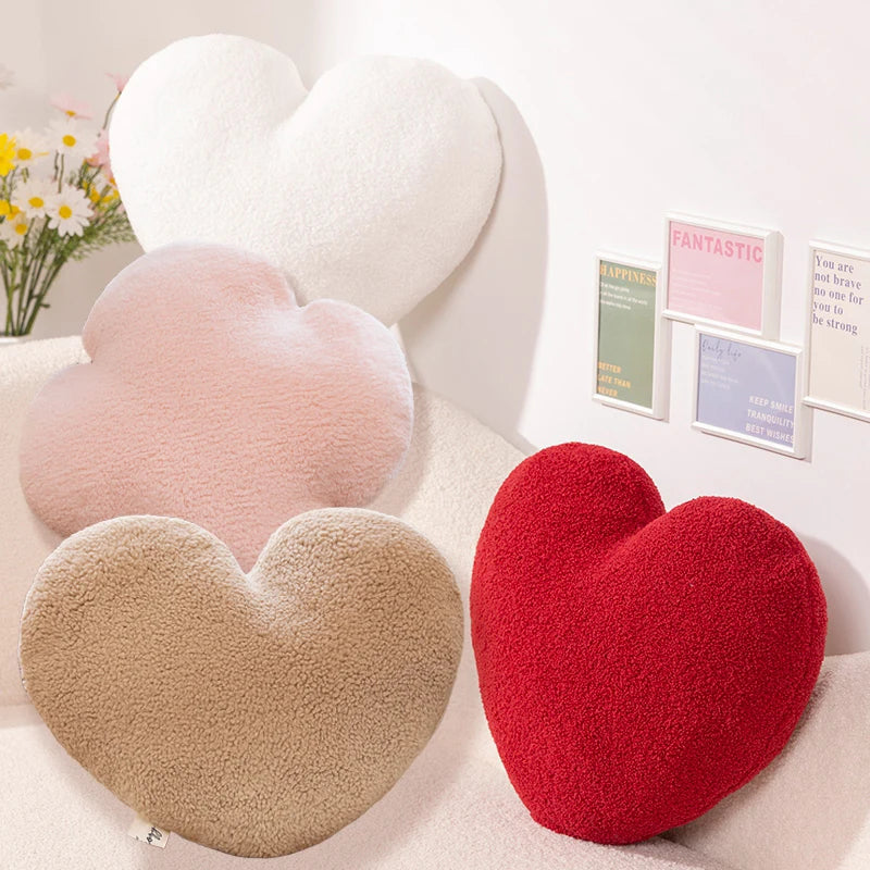 CowLost | fencing-barriers-ins-plush-heart-throw-pillow-cushion |1