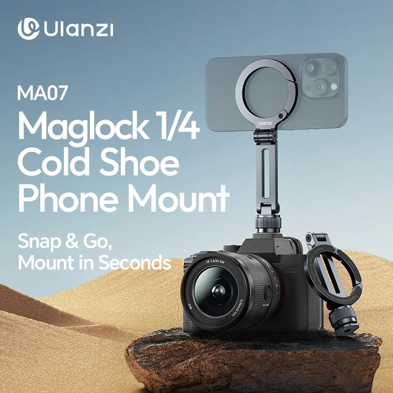 CowLost | double-side-magnetic-phone-mount-for-camera-tripod-for-iphone-16-15-14-13 |3