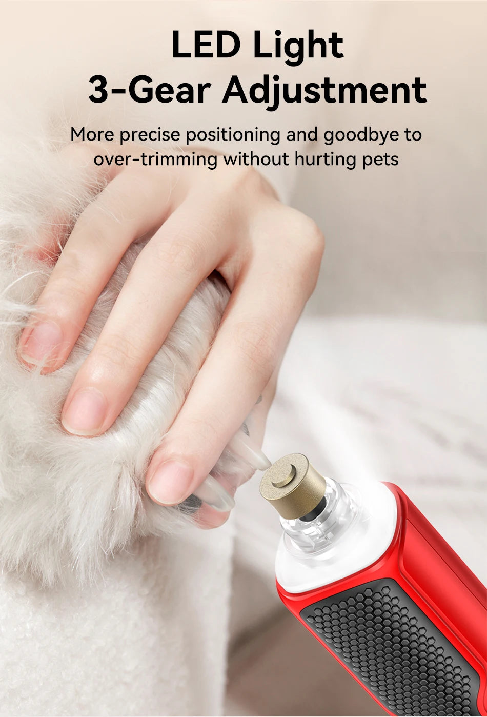 CowLost | pet-beds-rojeco-electric-pet-nail-grinder-with-led-light-and-adjustable-speeds |14