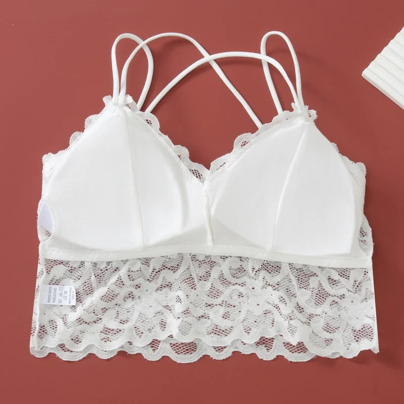 CowLost | product_id-women-s-lace-push-up-nonwire-padded-bra-low-rise-panties-set-solid-color |2