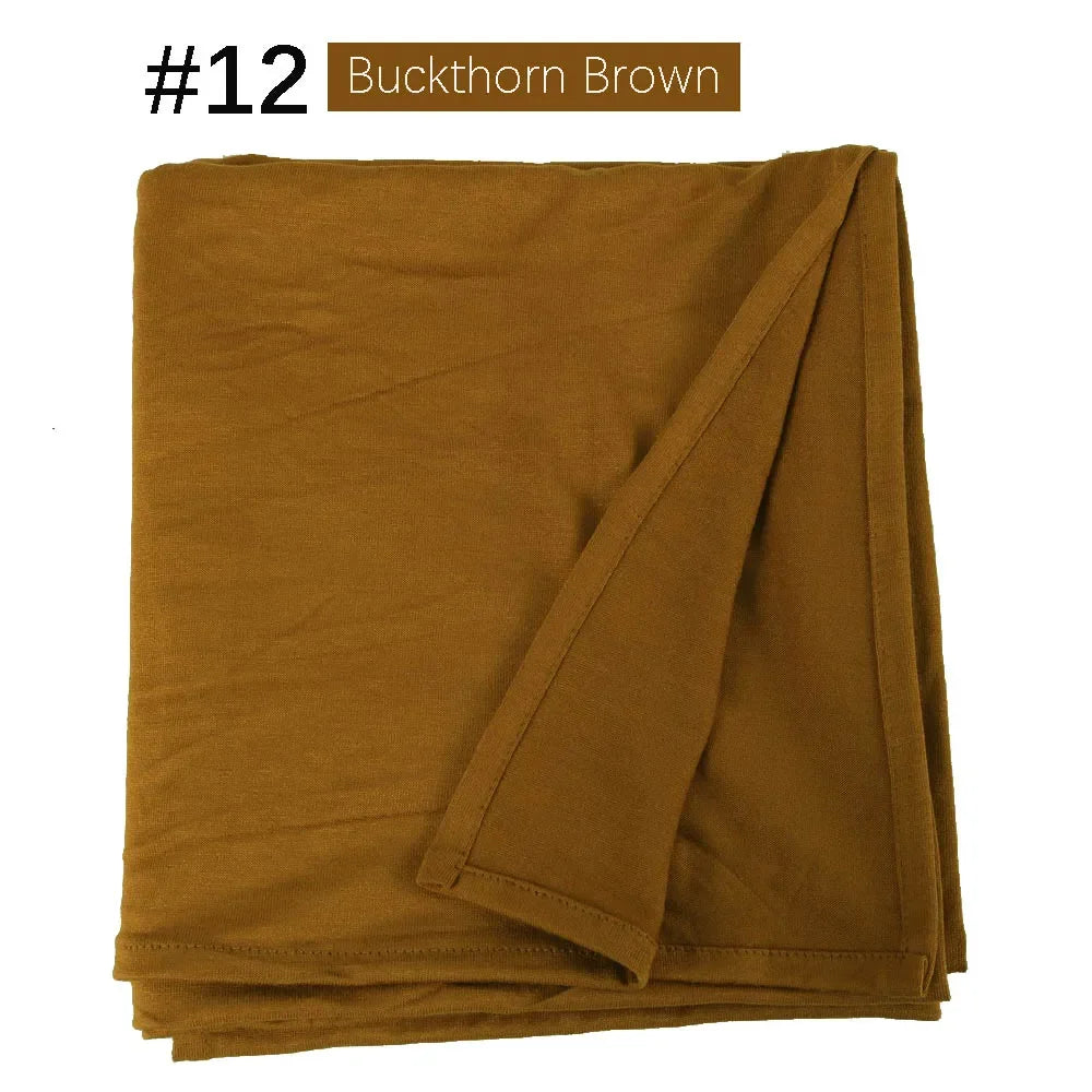 CowLost | muslim-women-stretchy-jersey-hijab-plain-cotton |46