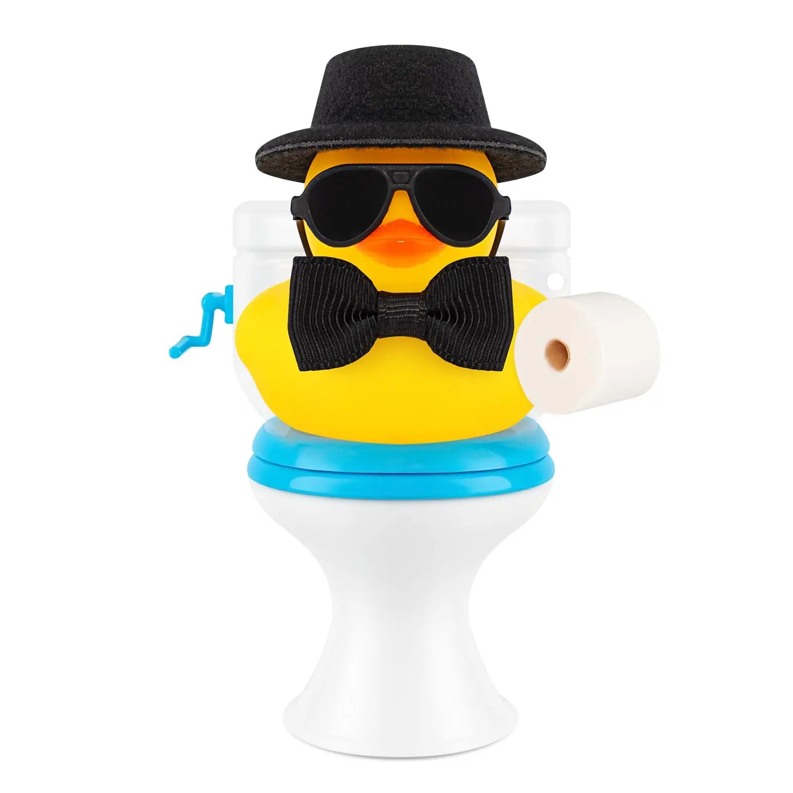 CowLost | product_id-mini-yellow-rubber-duck-with-hat-and-sunglasses-for-car-dashboard-decoration |1