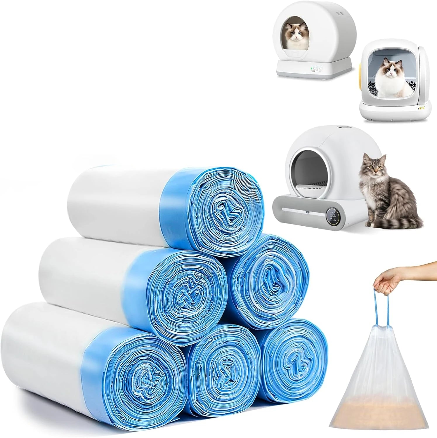 CowLost | uncategorized-tonepie-thickened-self-cleaning-cat-litter-box-bags-with-drawstring |17