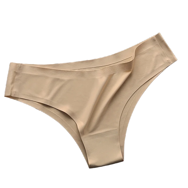 CowLost | product_id-4pcs-women-s-ice-silk-low-rise-brazilian-briefs-soft-breathable-panties-m-xl |13
