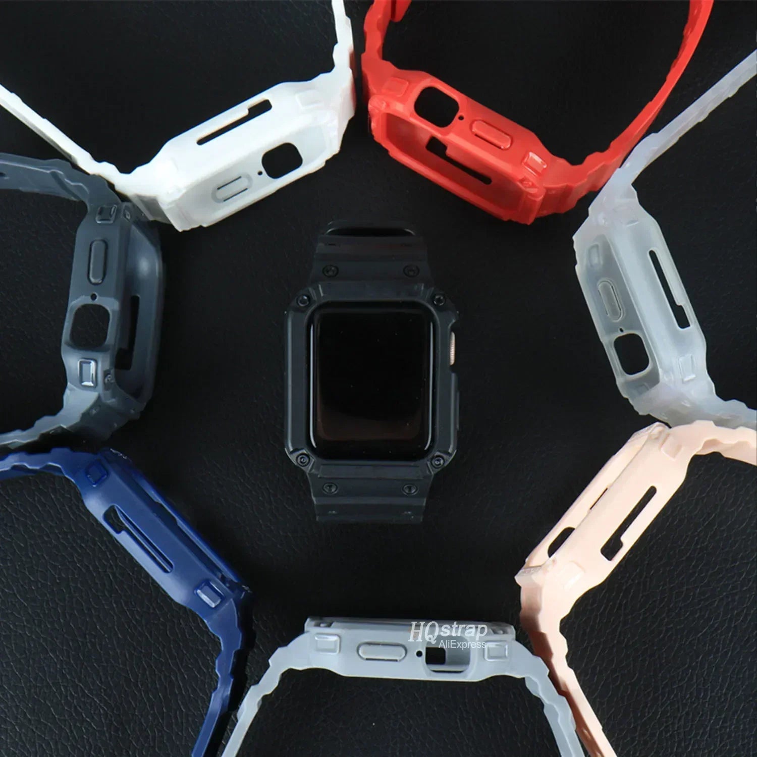 CowLost | bracelets-product_id-hqstrap-silicone-tpu-protective-case-for-apple-watch-band-38mm-49mm-series-4-8-se |5