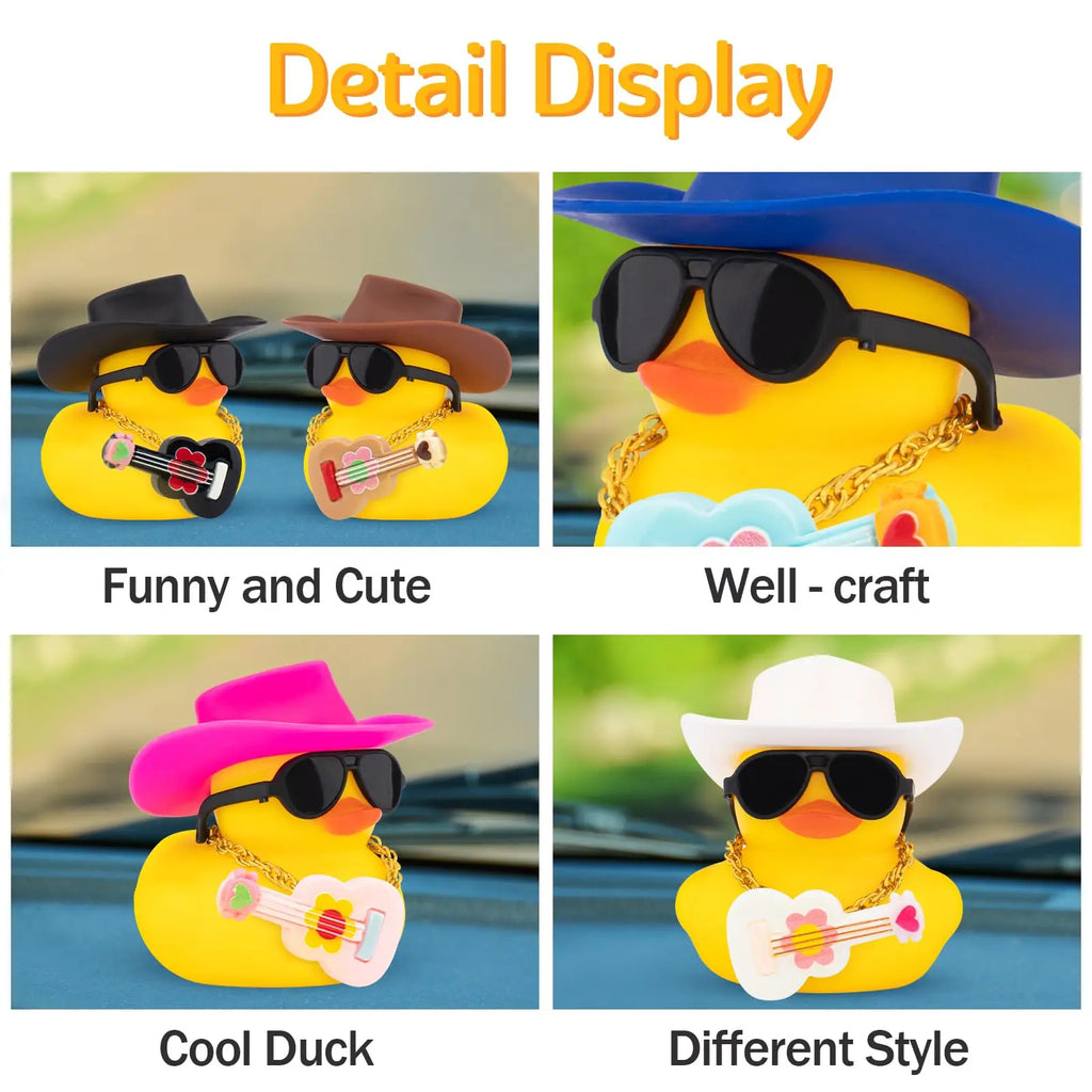 CowLost | product_id-car-dashboard-rubber-duck-with-cowboy-hat-cute-gag-ornament |4