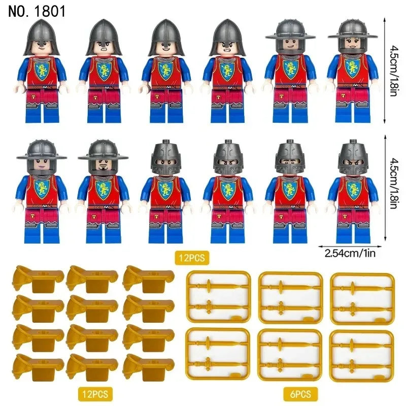CowLost | product_id-medieval-corps-assembled-toys-shields-figures-humanoid-dolls-birthday-gifts |1