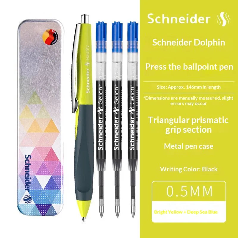 CowLost | product_id-schneider-dolphin-0-5mm-gel-pen-gift-set-with-posture-correction-quick-dry-smudge-free-ink-for-exams-and-homework |49