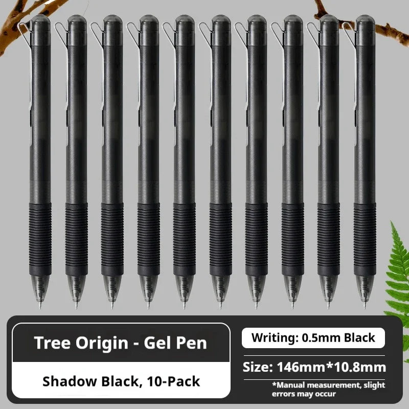 CowLost | product_id-kaco-k1-0-5mm-black-gel-pen-with-soft-grip-and-transparent-barrel-for-smooth-writing |30