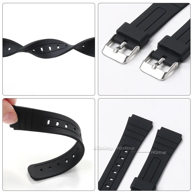 CowLost | bracelets-product_id-18mm-black-silicone-watch-strap-for-casio-w800h-sgw400-f91w-f84-f105-f108-a158-a168-ae1200-ae1300-sport-band |6