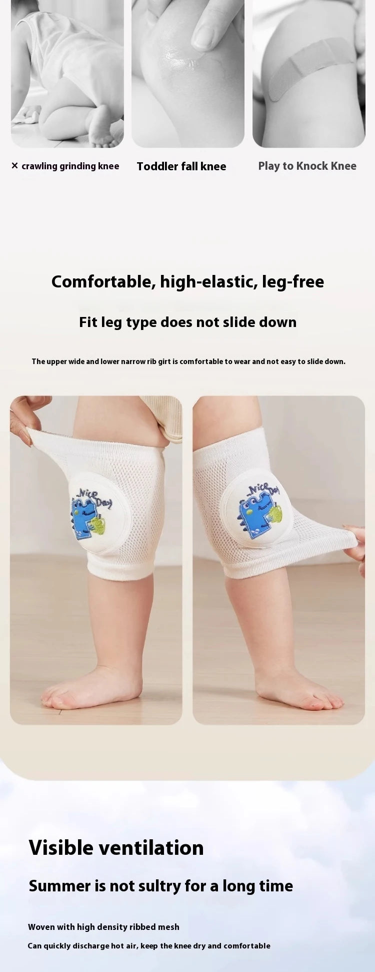 CowLost | kids-girl-boy-crawling-elbow-toddlers-baby-knee-pads |6