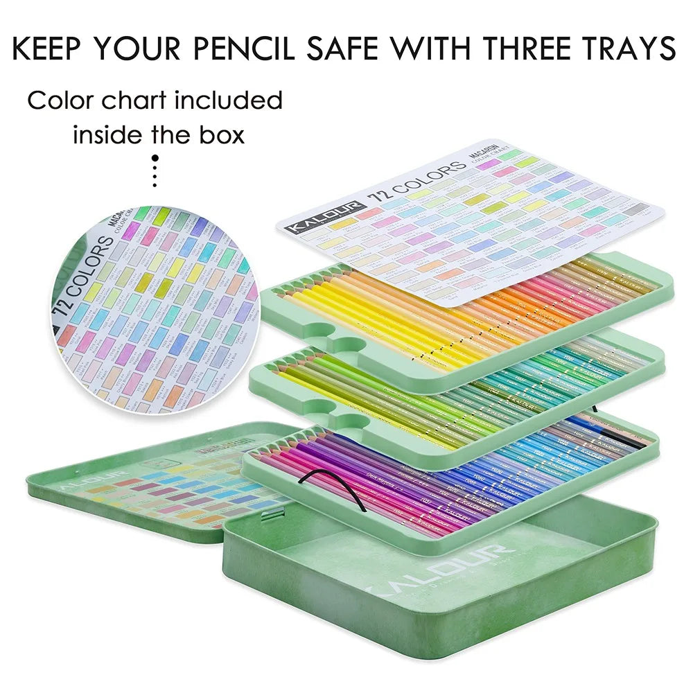 CowLost | art-pencils-product_id-kalour-oil-colored-pencils-set-50-300-pcs-professional-drawing-art-supplies |125