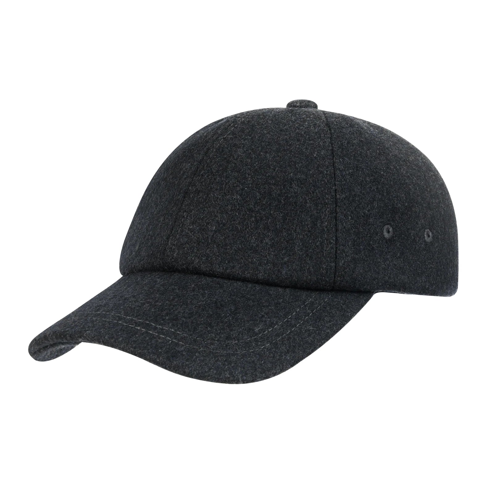 CowLost | botvela-mens-wool-tweed-baseball-cap-casual-style-soft-adjustable-unstructured-hat |1