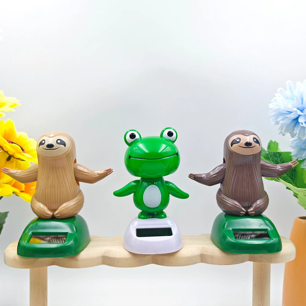 CowLost | product_id-cute-frog-and-sloth-swing-car-ornaments-for-interior-decor |10