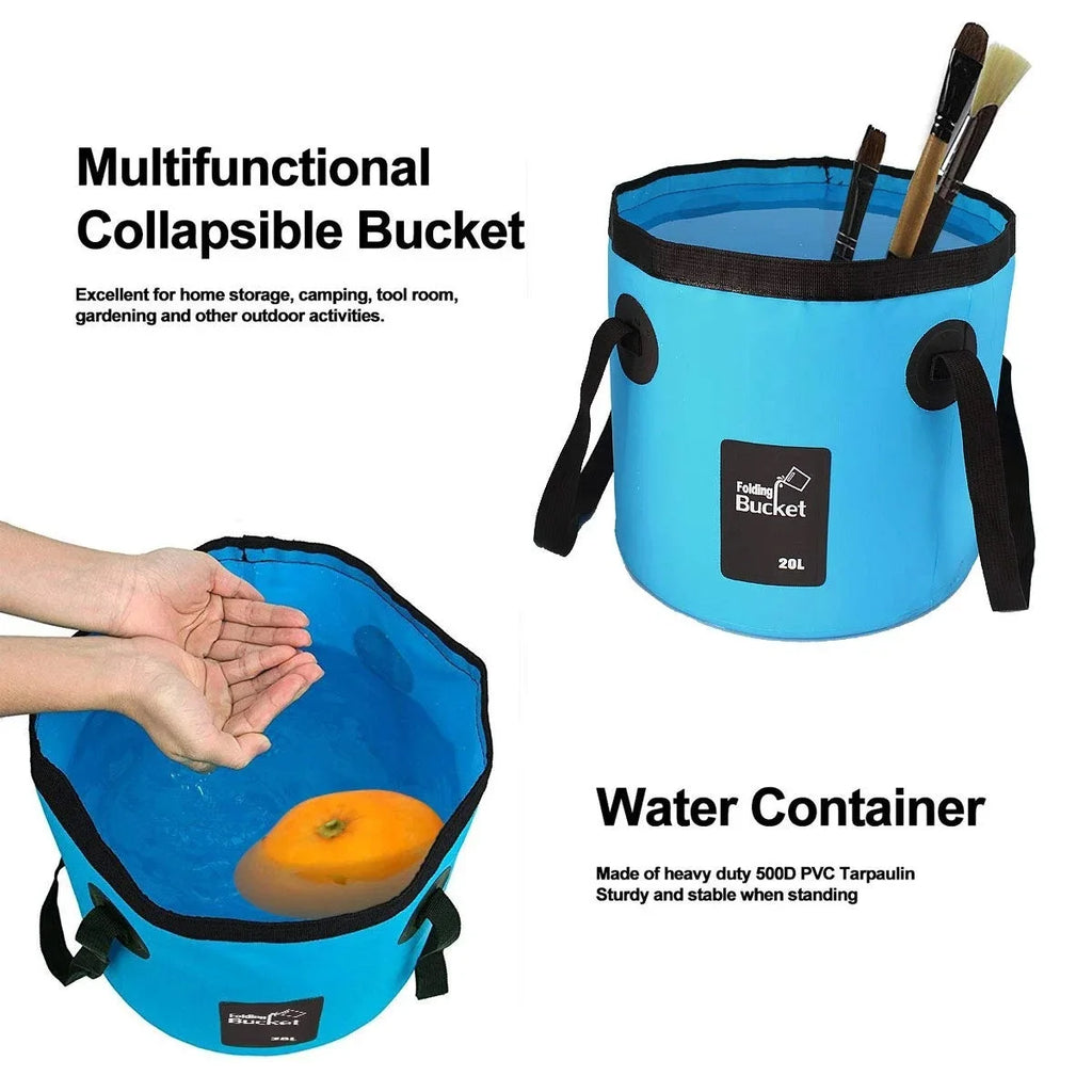 CowLost | emergency-water-storage-containers-product_id-20l-portable-foldable-camping-water-bucket-for-travel-hiking-fishing-gardening-car-supplies |5