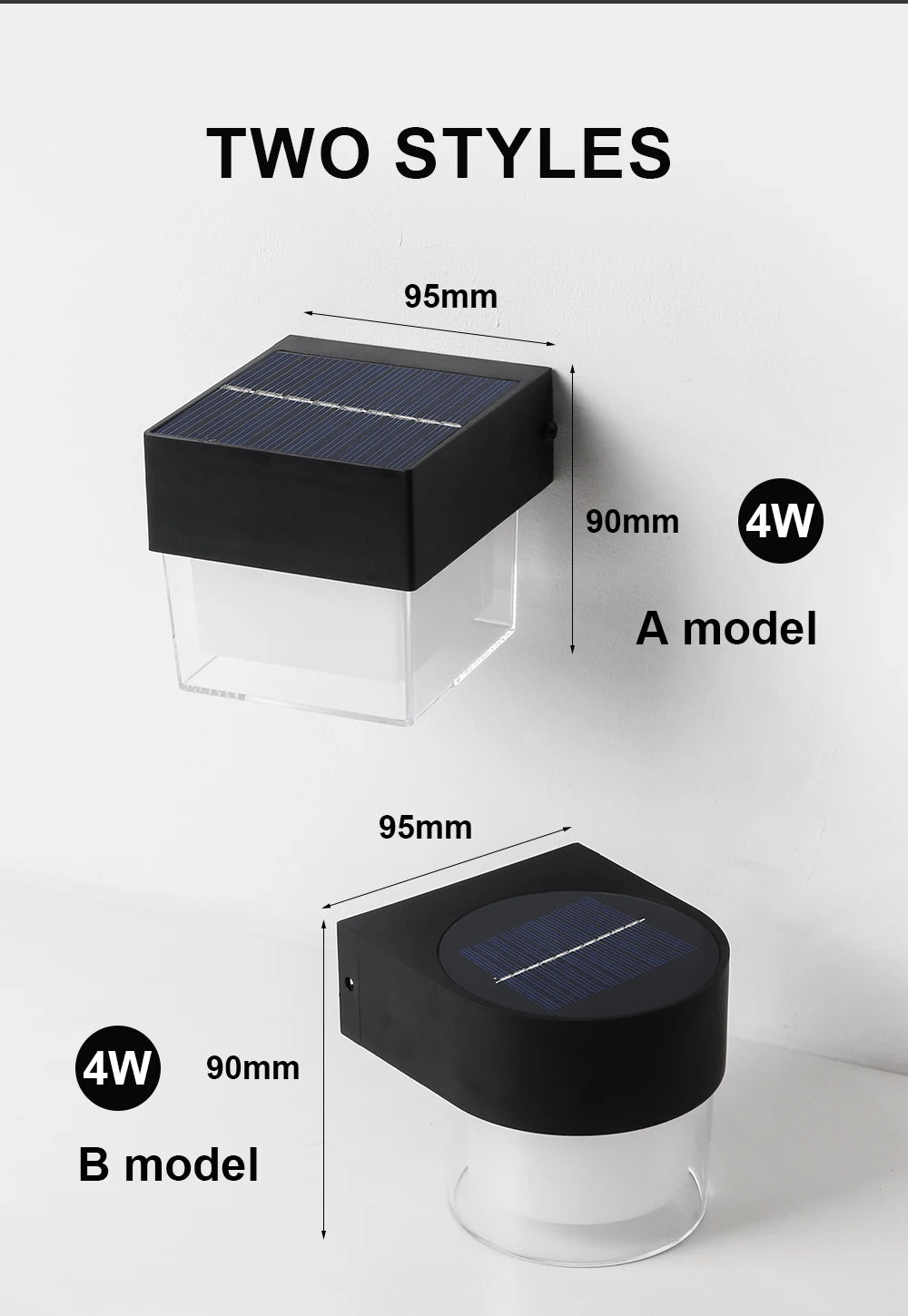 CowLost | seediq-solar-outdoor-wall-light-ip65-waterproof-led-facade-wall-lamp-4w-wireless-street-porch-garden-lighting |14