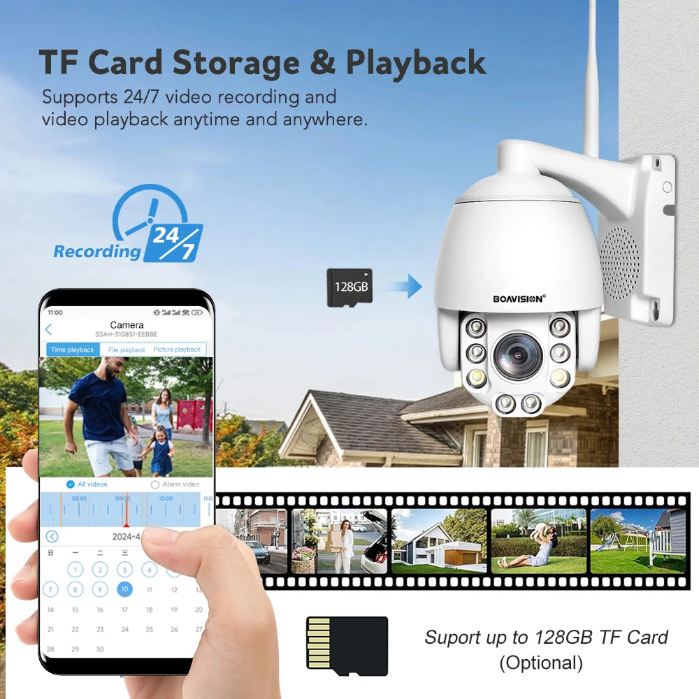 CowLost | wifi-ptz-ip-camera-8mp-5mp-5x-zoom-4g-two-way-audio-ai-auto-tracking-wireless-camera-outdoor-60m-ir-video-home-security-camera |15