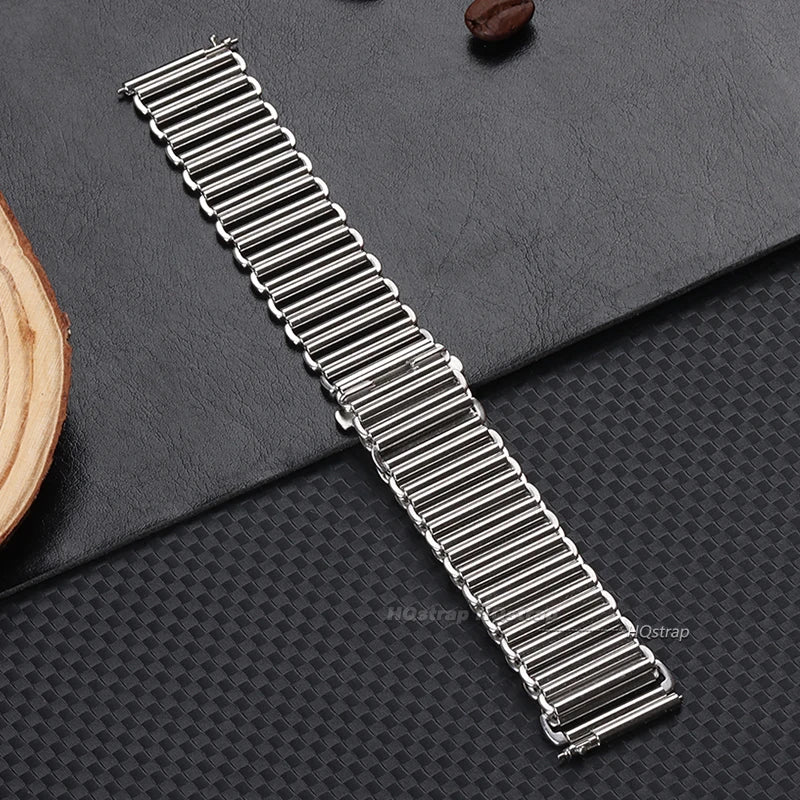 20mm 22mm Stainless Steel Bonklip Watchband Quick Release Universal Strap