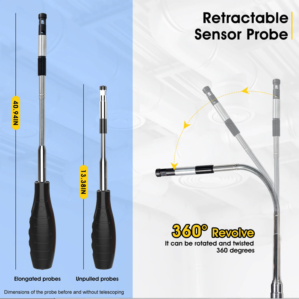 CowLost | fencing-barriers-btmeter-thermal-wind-speed-meter-with-telescopic-hotwire-sensor |3