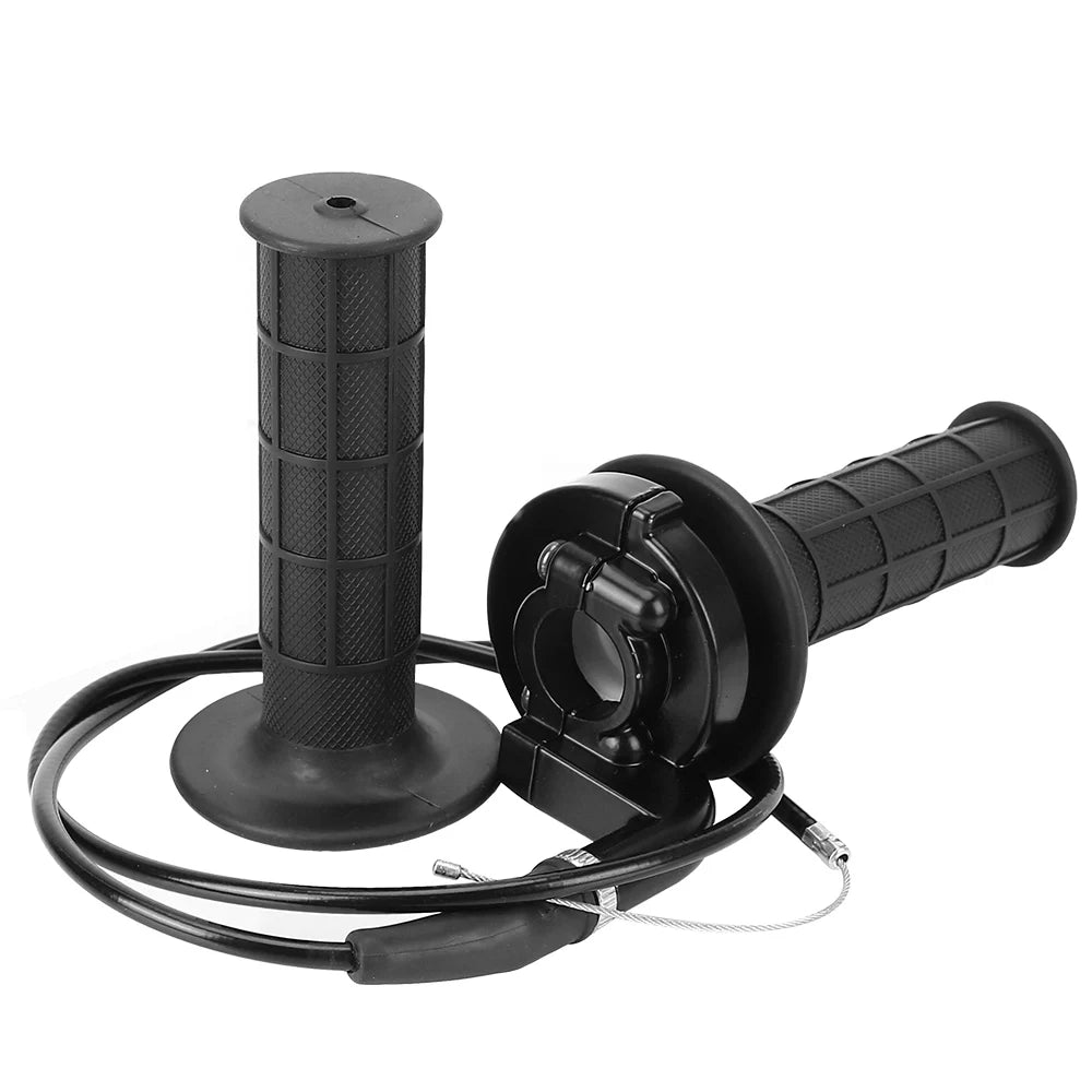 CowLost | product_id-1-pair-7-8-22mm-motorcycle-handlebar-grips-and-cable-set-dirtbike-throttle-accelerator |1