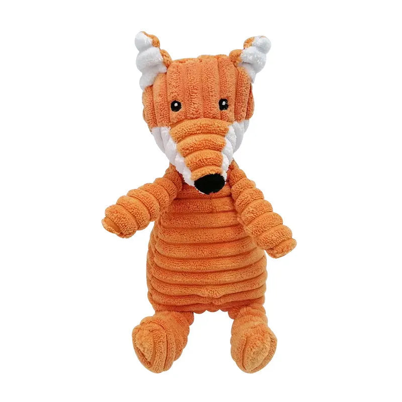 CowLost | dog-kennel-run-accessories-donkey-shape-corduroy-squeaky-dog-chew-toy |26