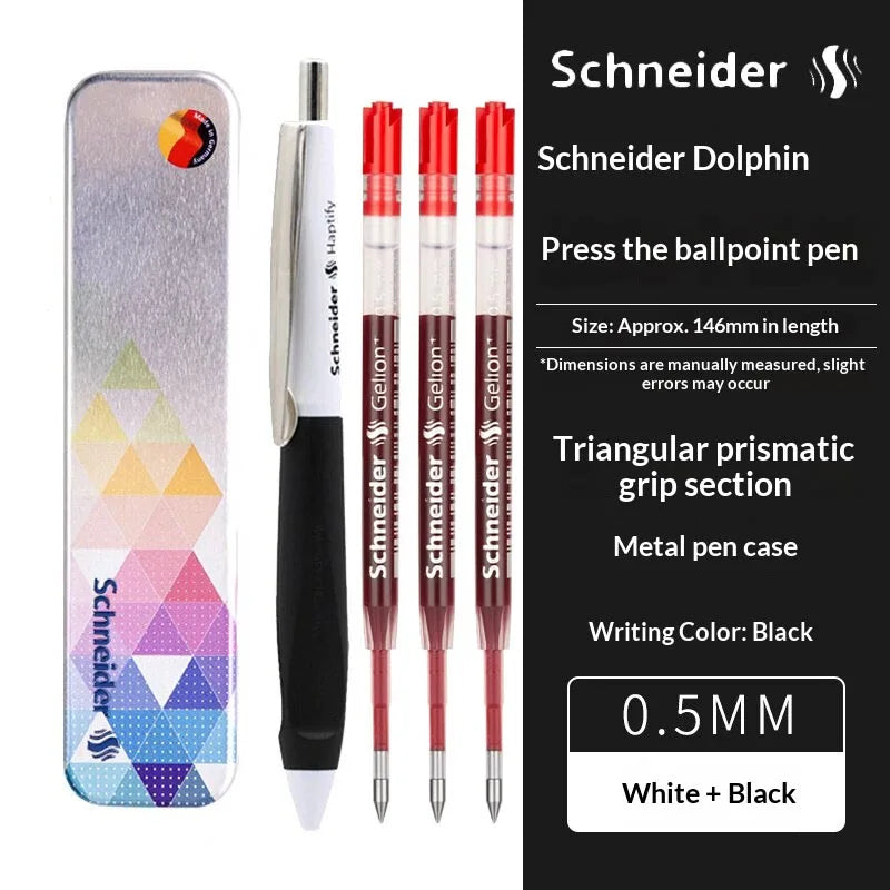 CowLost | product_id-schneider-dolphin-0-5mm-gel-pen-gift-set-with-posture-correction-quick-dry-smudge-free-ink-for-exams-and-homework |43