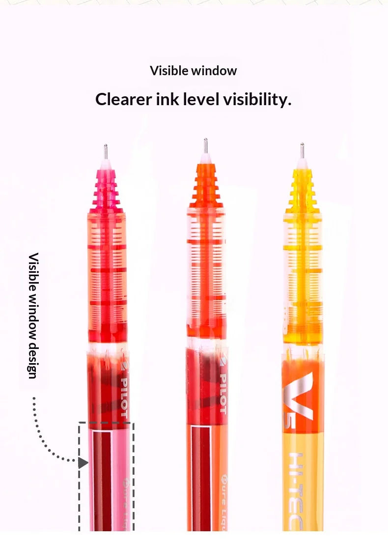 CowLost | product_id-pilot-bx-v5-12-color-0-5mm-rollerball-pens-anti-leak-smooth-ink-for-journaling-art-projects |15
