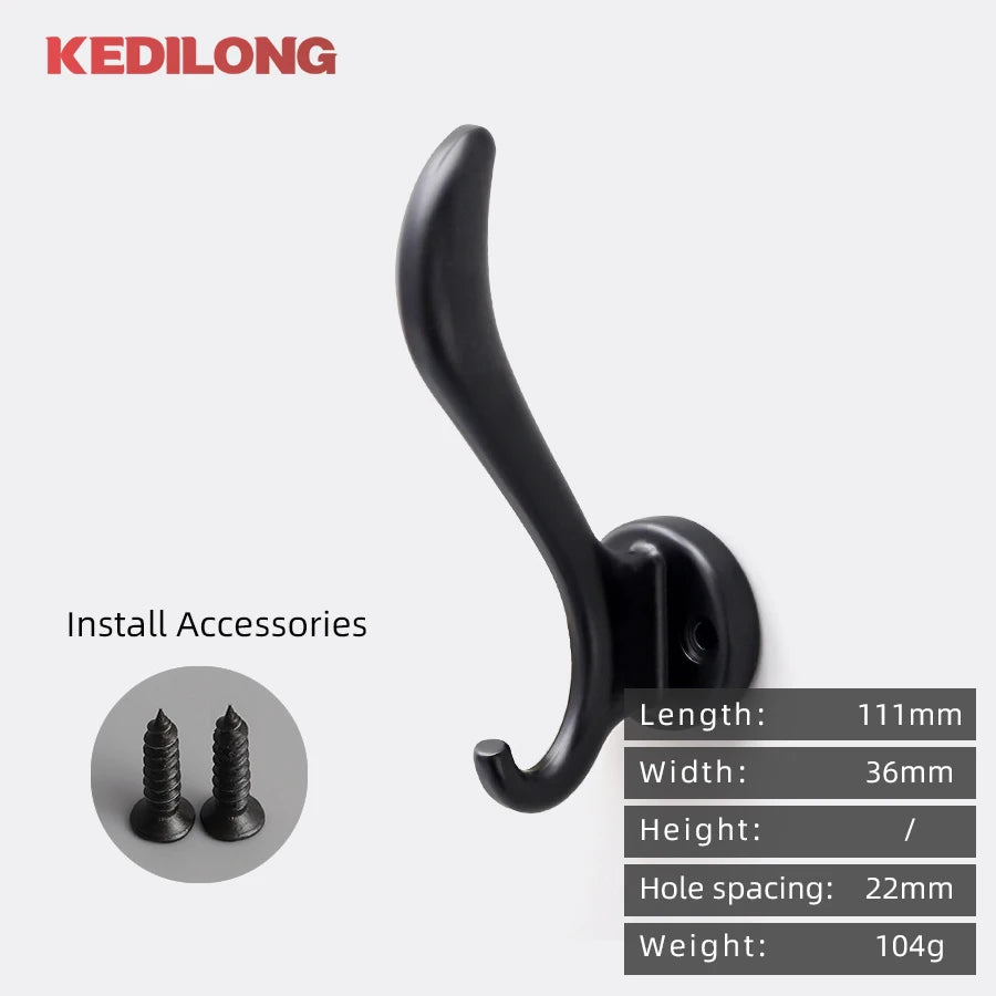 CowLost | modern-minimalist-zinc-alloy-black-clothes-hook-furniture |38