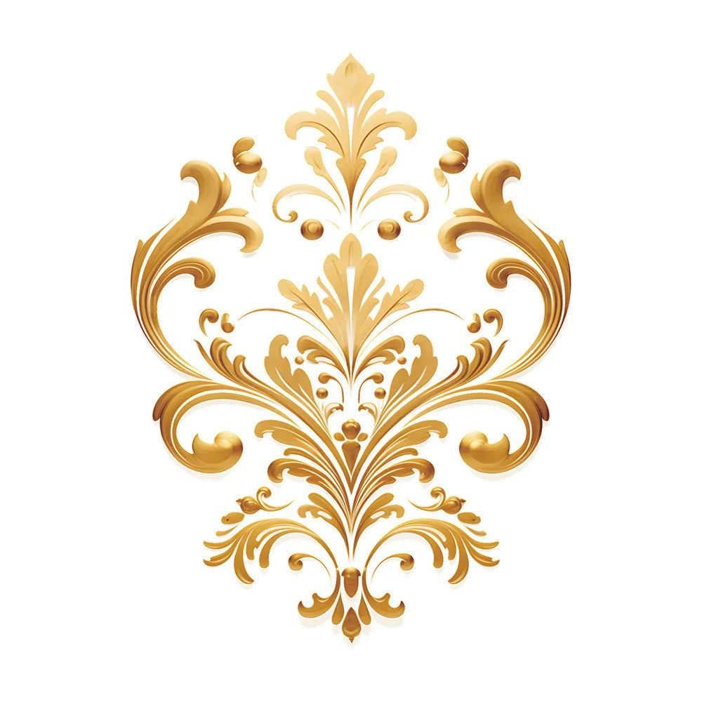CowLost | golden-pattern-decorative-toilet-wall-sticker-for-bathroom |14
