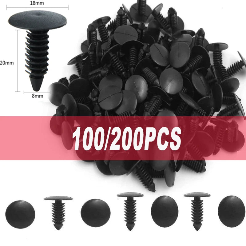 CowLost | product_id-50-100-200pcs-8mm-universal-plastic-push-rivet-clips-for-automotive-fender-bumper-headliner |1
