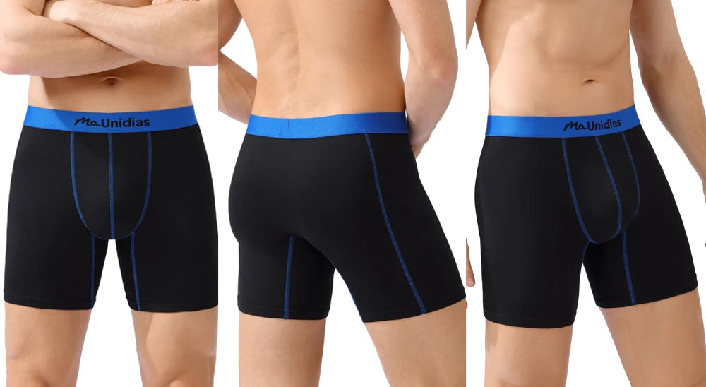 CowLost | 5-pcs-medium-long-mens-panties-shorts |12