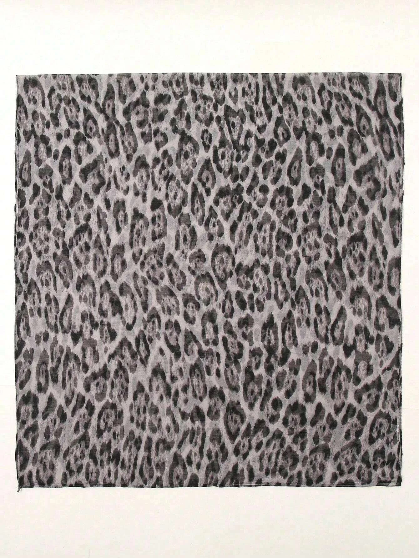 1PC Women's Scarves Bohemian Leopard Print Hijab Scarf