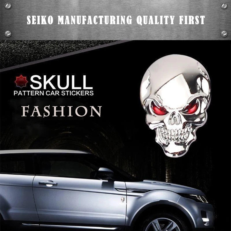 CowLost | product_id-3d-metal-skull-car-decorative-sticker |4