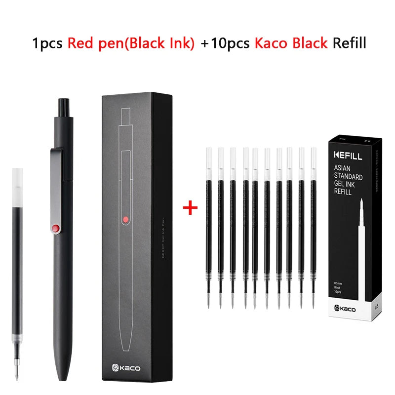 CowLost | product_id-kaco-midot-0-5mm-black-gel-ink-pen-quick-dry-metal-clip-premium-design |32