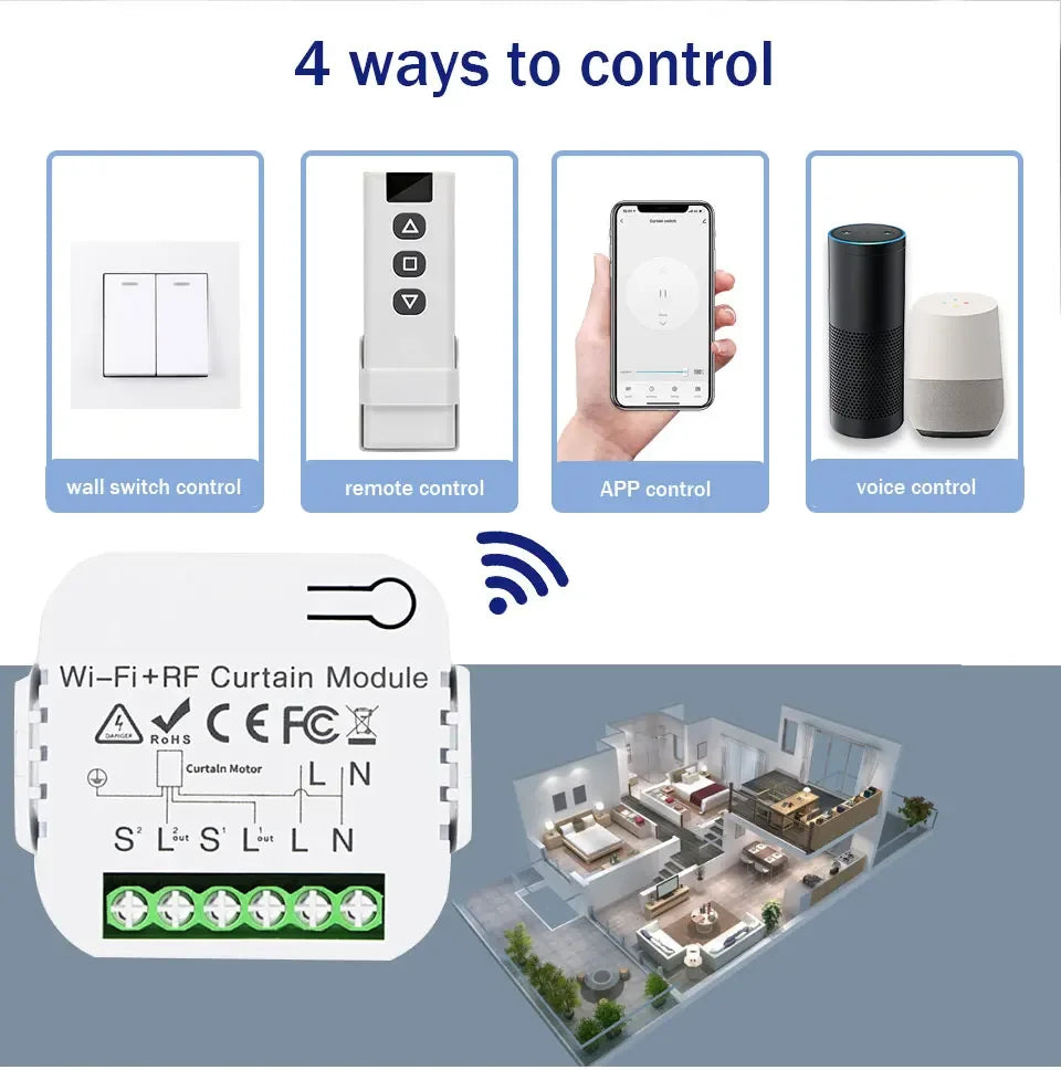 CowLost | product_id-tuya-wifi-433mhz-smart-curtain-switch-for-roller-shades-blinds-with-alexa-google-home |3