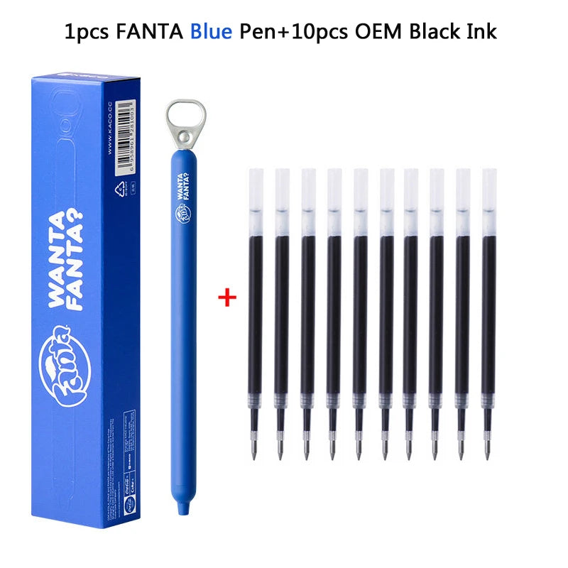 CowLost | product_id-kaco-fanta-collaboration-0-5mm-black-gel-pen-smooth-writing-for-study-office |20