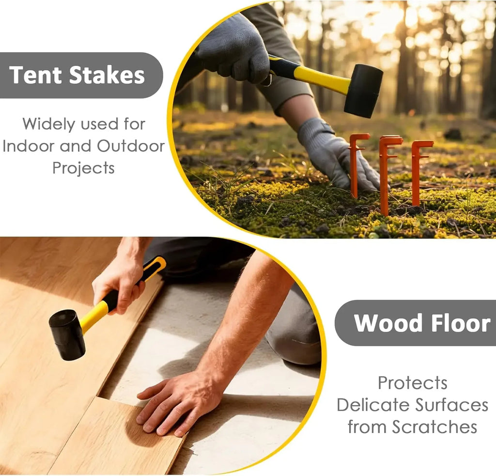 CowLost | product_id-soft-rubber-mallet-hammer-with-comfort-grip-for-flooring-tile-furniture |9