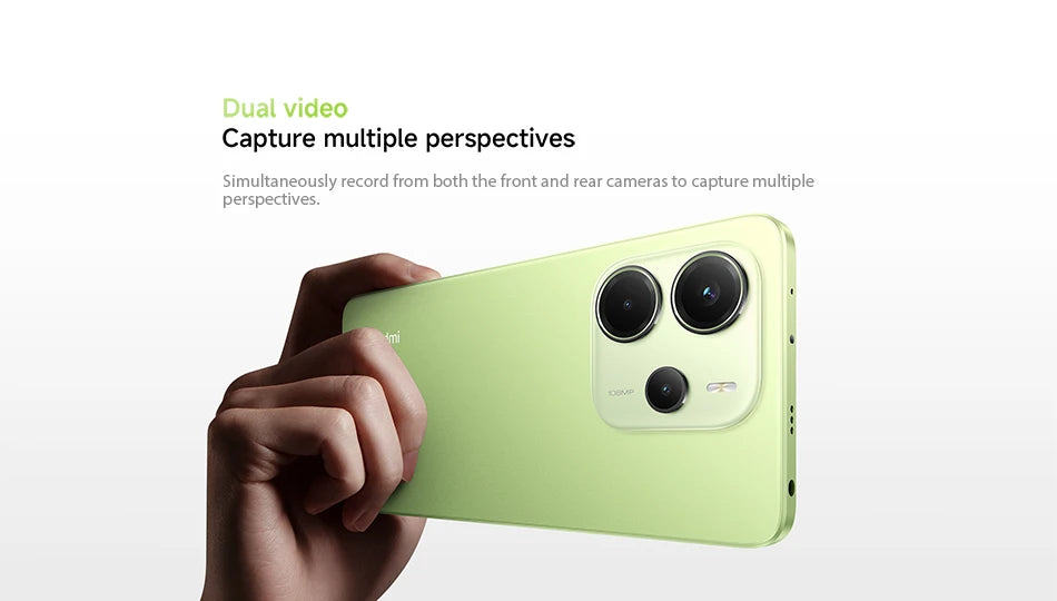 CowLost | xiaomi-redmi-note-14-smartphone-108mp-ai-camera-5500mah-6-67-120hz-amoled-display-mediatek-helio-g99-ultra |18