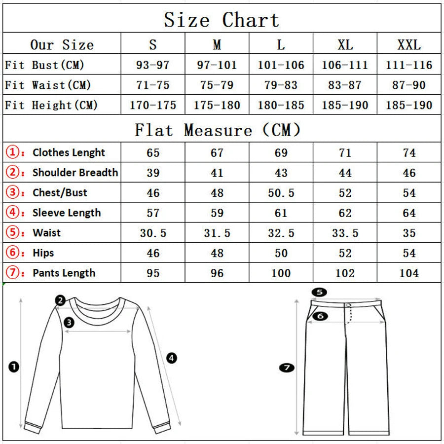 CowLost | 2-pieces-set-long-johns-thermal-underwear |3