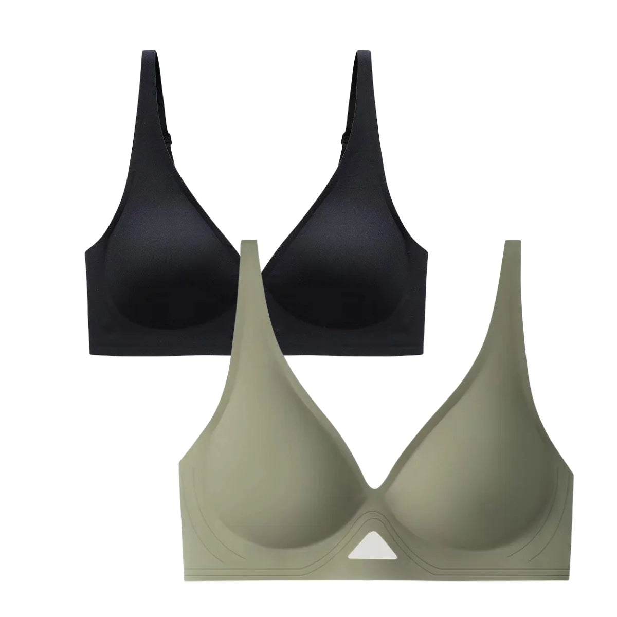 CowLost | product_id-2-pack-seamless-non-wire-deep-v-push-up-bras-for-women-comfortable-fit |7
