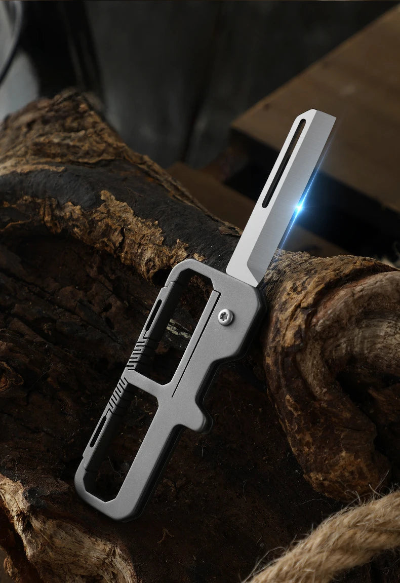CowLost | uncategorized-yesisok-titanium-alloy-folding-keychain-knife-d2-blade |8