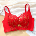 CowLost | product_id-fallsweet-wireless-plus-size-seamless-lace-push-up-bra |9