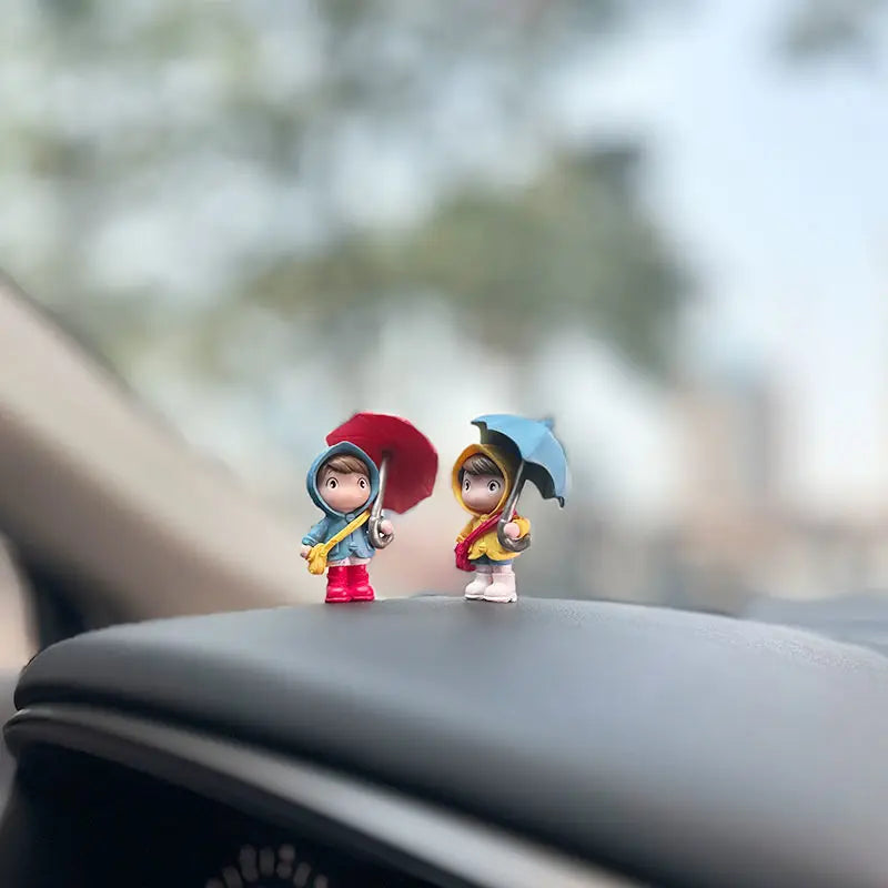 CowLost | decor-product_id-cute-umbrella-couple-car-interior-decoration-for-rearview-mirror-or-dashboard |4