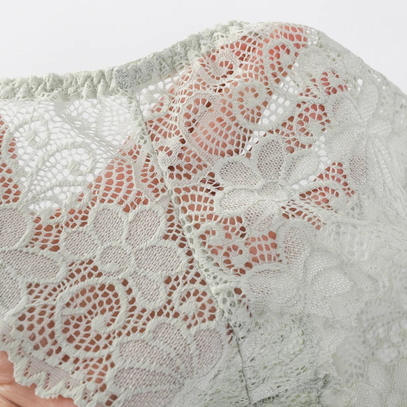 CowLost | product_id-women-lace-non-wire-push-up-bra-and-low-waist-panties-set-sexy-lingerie |16