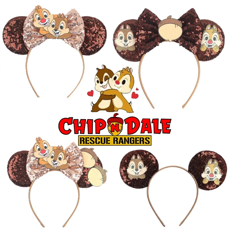 CowLost | chip-n-dale-ear-headband-for-adults-party |1
