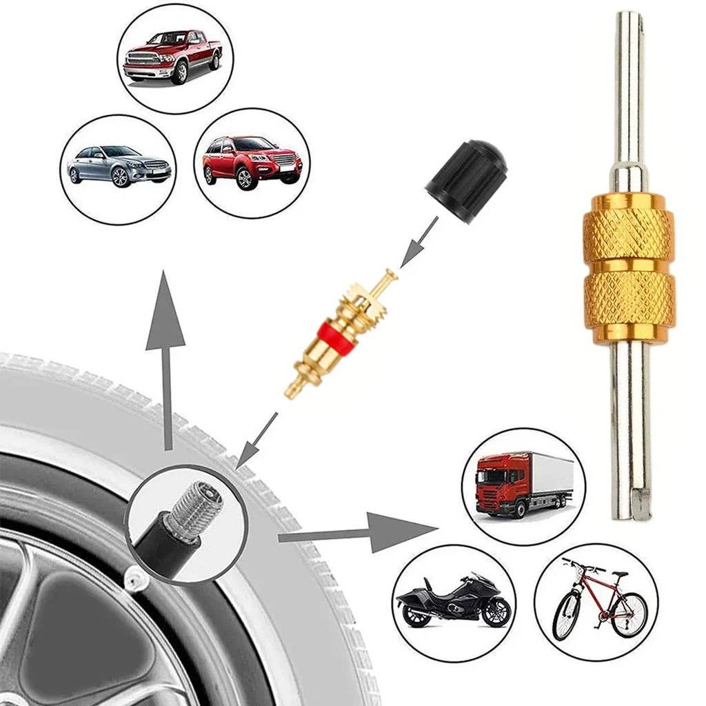 CowLost | car-bicycle-slotted-handle-tire-valve-stem-core-remover |4