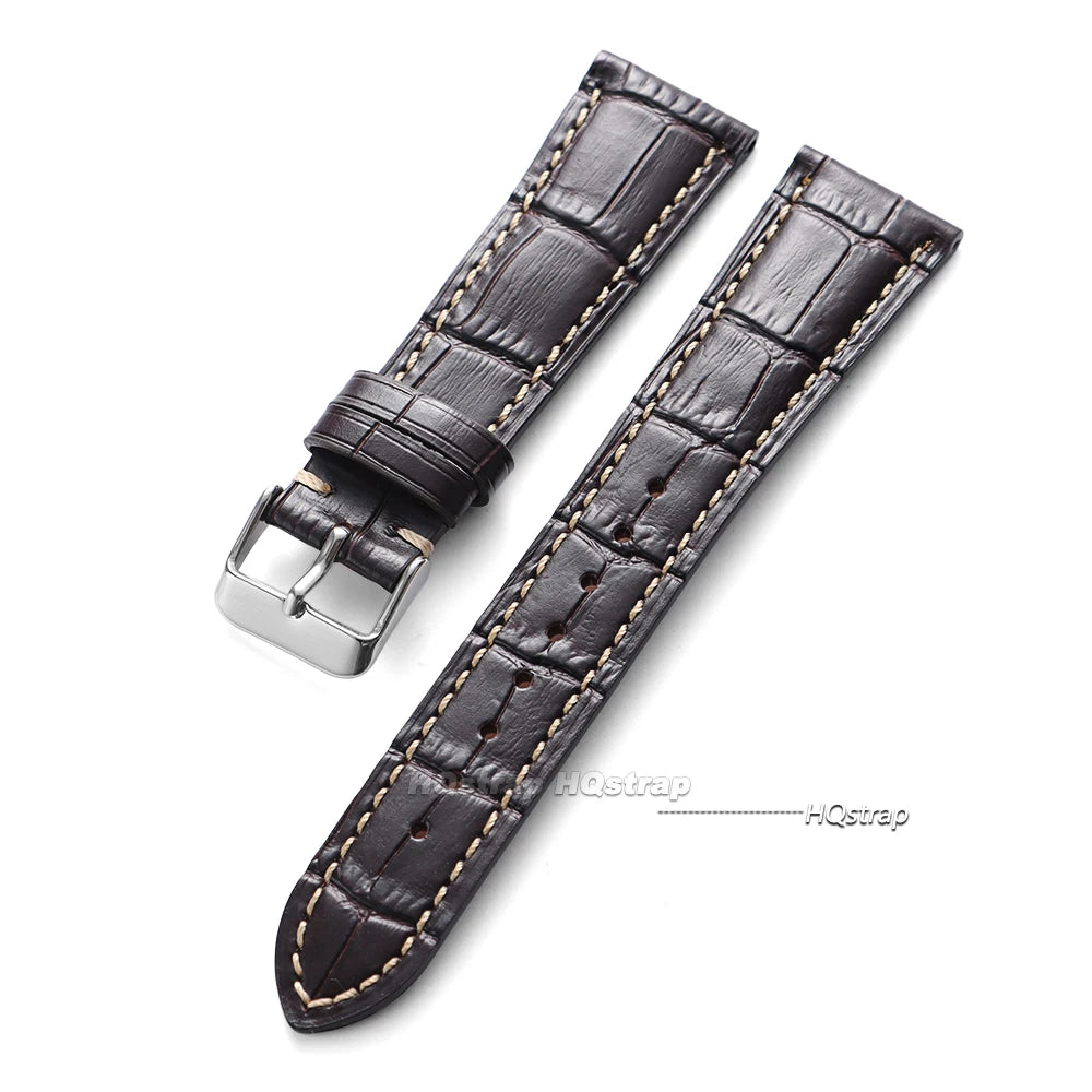 CowLost | product_id-hqstrap-genuine-leather-watchbands-13-22mm-universal-replacement-strap-with-pin-buckle |9