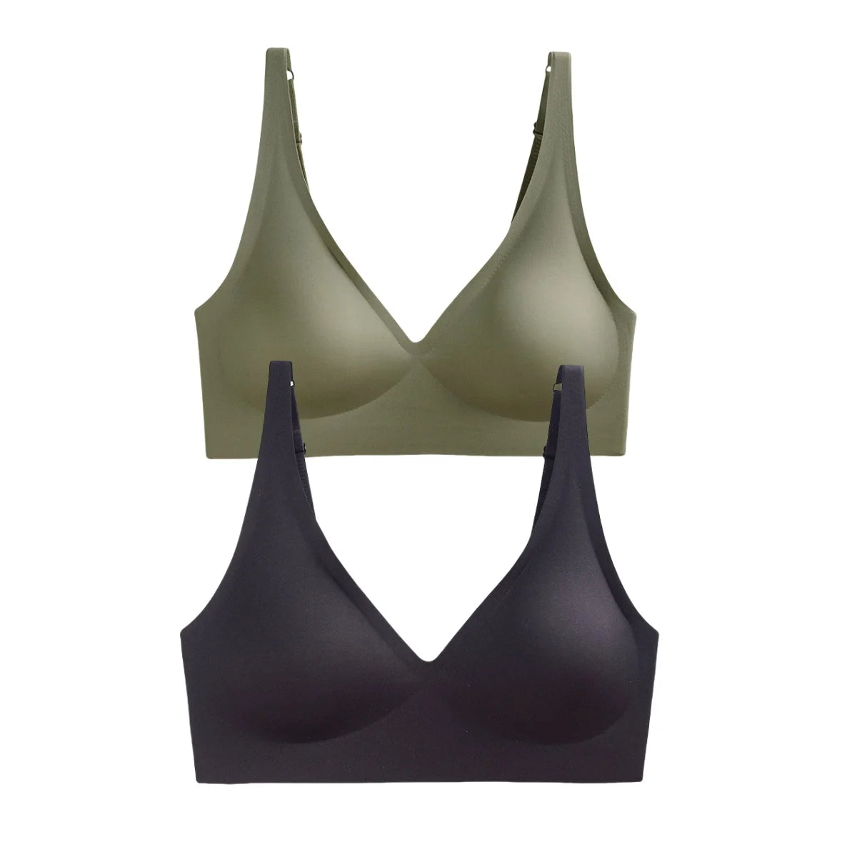 CowLost | product_id-2pcs-seamless-wireless-push-up-bras-soft-padded-deep-v-bralettes-s-3xl |31
