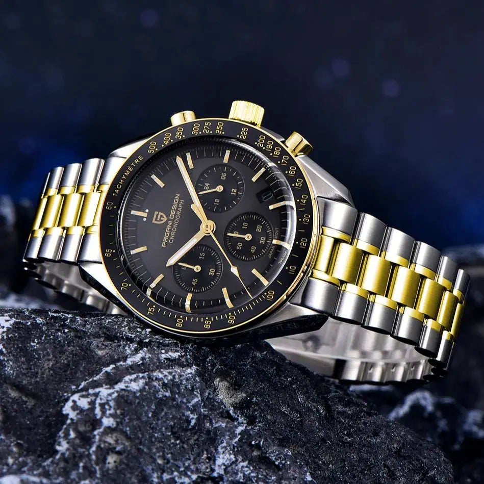 CowLost | pagani-design-2025-silver-gold-moon-luxury-quartz-watches |4