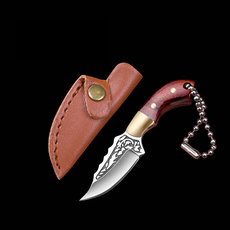 CowLost | activewear-pants-portable-mini-folding-knife-brass-color-wood-handle-stainless-steel-blade |64
